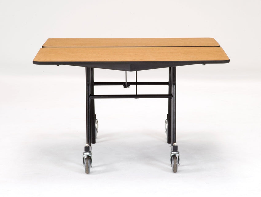 NPS Mobile Cafeteria Square Table Shape Unit - 48" W x 48" L (National Public Seating NPS-MT48Q) - SchoolOutlet