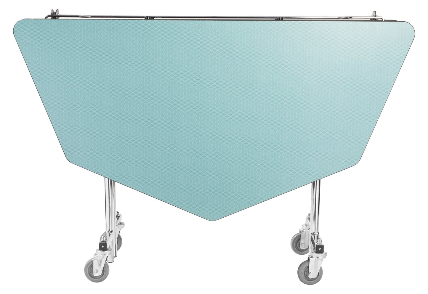 NPS Mobile Cafeteria Octagon Table Shape Unit - 60" W x 60" L (National Public Seating NPS-MT60O) - SchoolOutlet