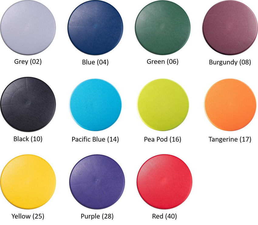 NPS Mobile Cafeteria Table - 30" W x 8' L - 8 Stools - Particleboard Core - T-Molding Edge - Black Powdercoated Frame - SchoolOutlet