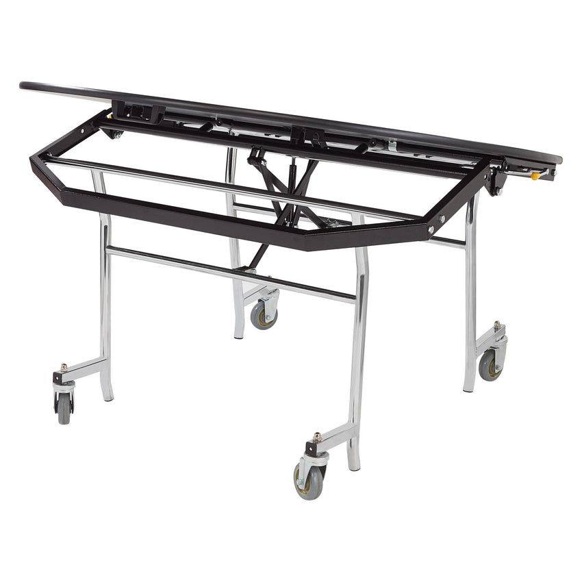 NPS EasyFold 60" Round Table (National Public Seating NPS-MTSSF-60R) - SchoolOutlet