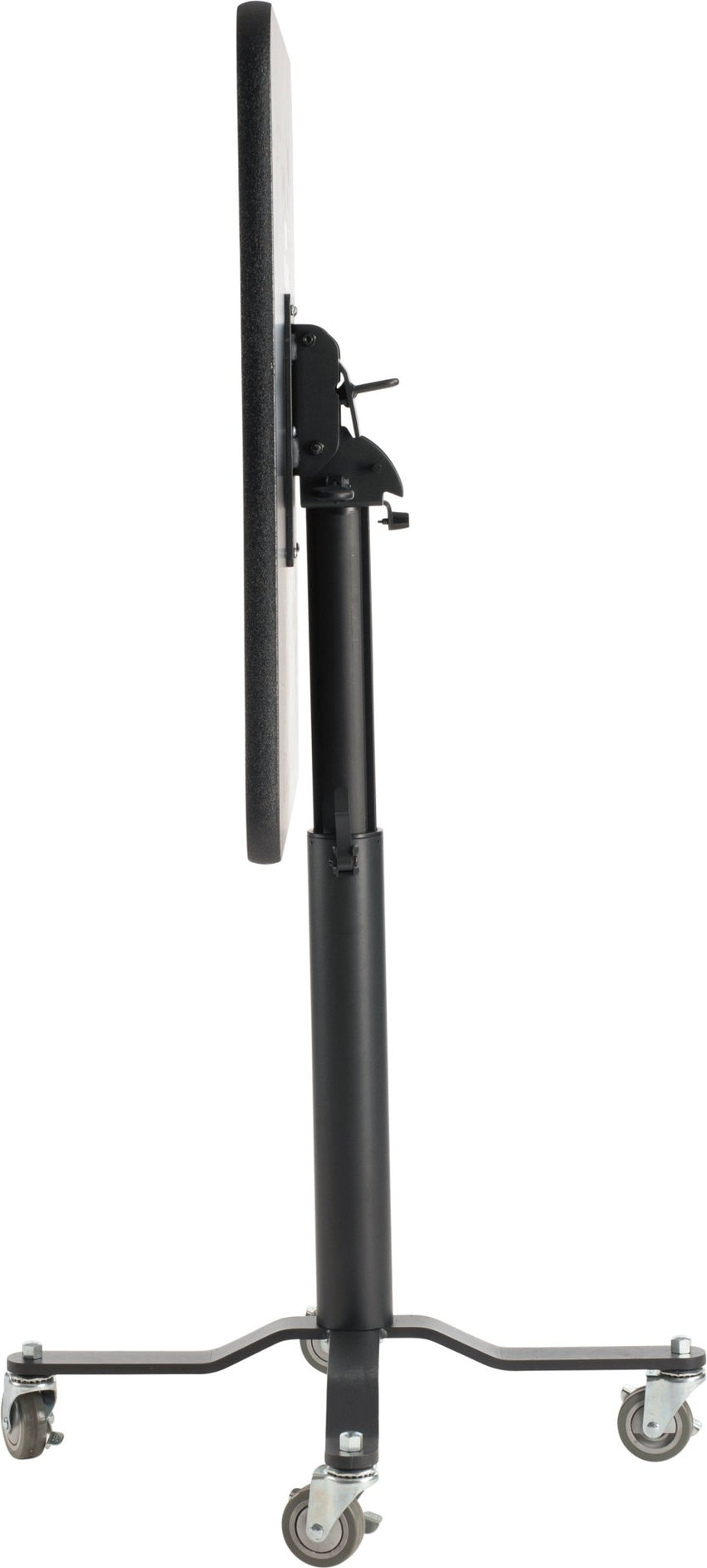 NPS Cafe Time II Table, 24" Square, Whiteboard Top, Particle Board, Vinyl T-Molding (NationalPublic Seating NPS-PCT324PBTMWB) - SchoolOutlet