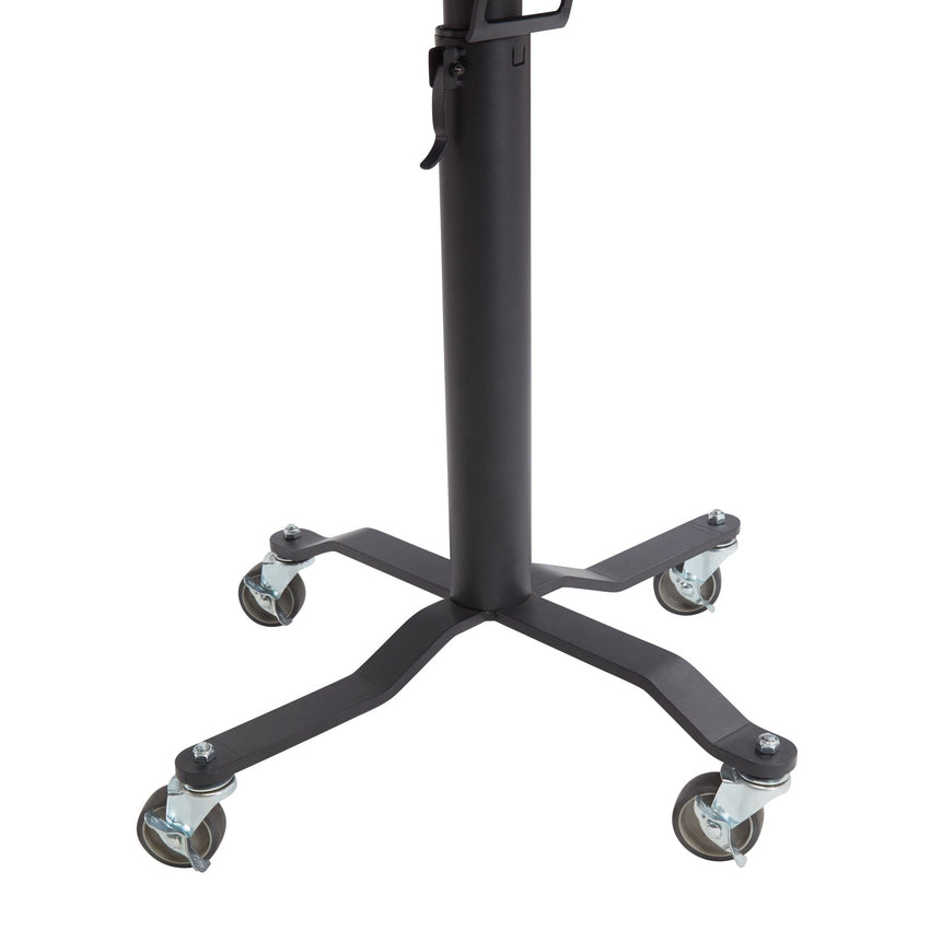 NPS Cafe Time II Table, 24" Square, Whiteboard Top, Particle Board, Vinyl T-Molding (NationalPublic Seating NPS-PCT324PBTMWB) - SchoolOutlet