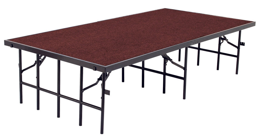 NPS Portable Stage Unit - Carpeted or Hardboard - SchoolOutlet