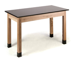 NPS Science Lab Table - Phenolic Top - Plain Front - 24" x 48" (National Public Seating NPS-SLT1-2448P)