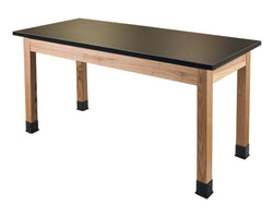 NPS Science Lab Table - 24" x 72" x 30"H (National Public Seating NPS-SLT1-2472)