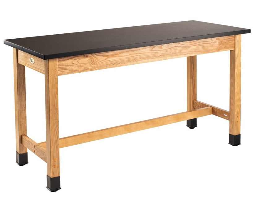 NPS Science Lab Table - 24" x 72" x 30"H (National Public Seating NPS-SLT1-2472) - SchoolOutlet