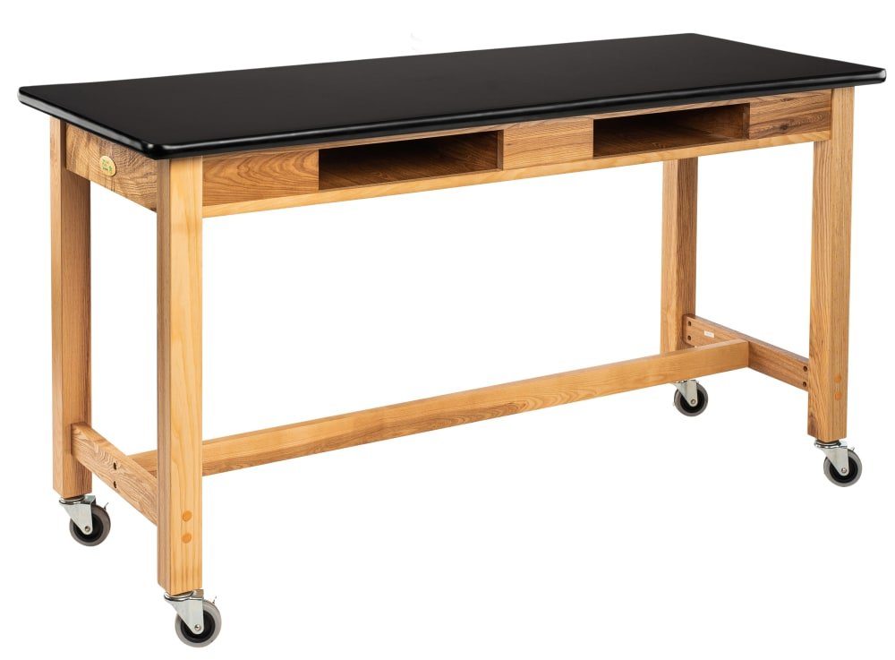 NPS Science Lab Table 24" x 54" x 36"H (National Public Seating NPS-SLT2-2454) - SchoolOutlet