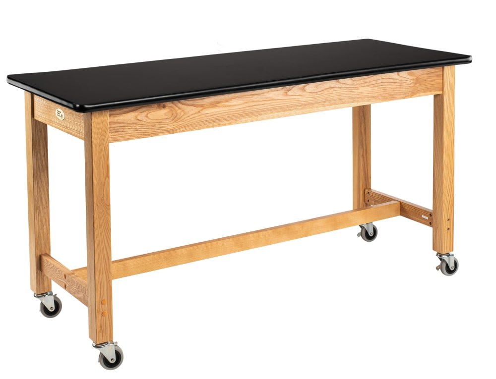 NPS Science Lab Table 24" x 72" x 36"H (National Public Seating NPS-SLT2-2472) - SchoolOutlet