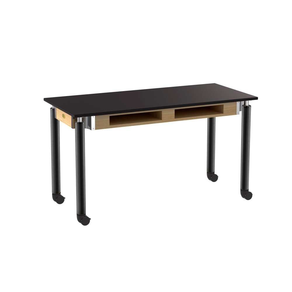 NPS Adjustable Science Lab Table - 24" x 54" (National Public Seating NPS-SLT4-2454C) - SchoolOutlet