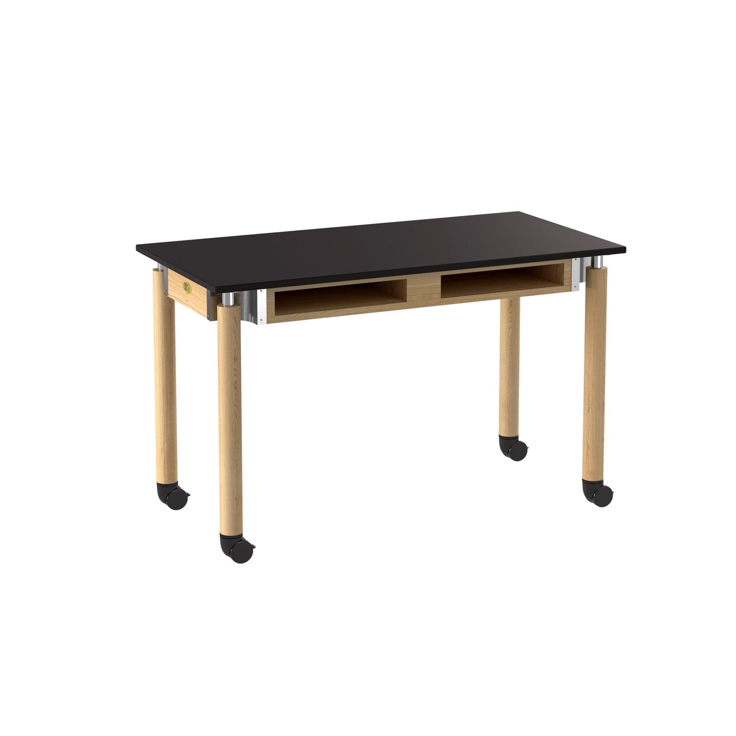 NPS Adjustable Science Lab Table - Plain Front - 24" x 48" (National Public Seating NPS-SLT4-2448C) - SchoolOutlet