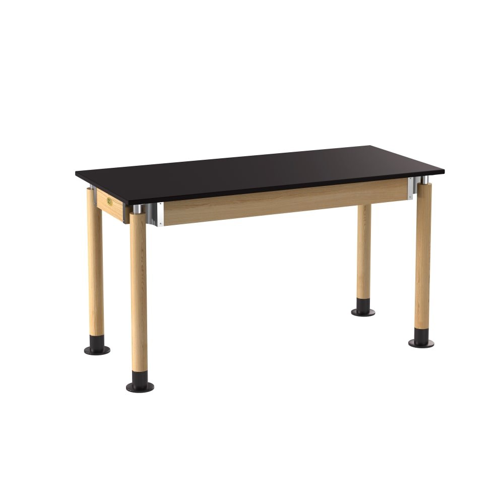 NPS Adjustable Science Lab Table - 24" x 54" (National Public Seating NPS-SLT4-2454C) - SchoolOutlet