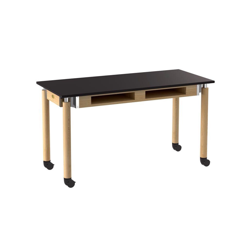 NPS Adjustable Science Lab Table - 24" x 54" (National Public Seating NPS-SLT4-2454C) - SchoolOutlet