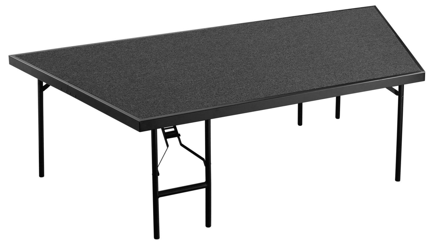 NPS Portable Stage Unit - Carpeted or Hardboard - SchoolOutlet