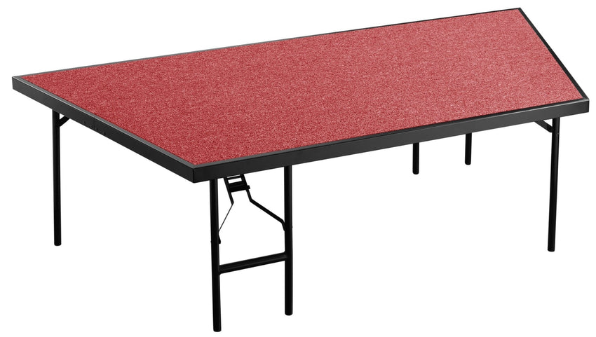 NPS Portable Stage Unit - Carpeted or Hardboard - SchoolOutlet