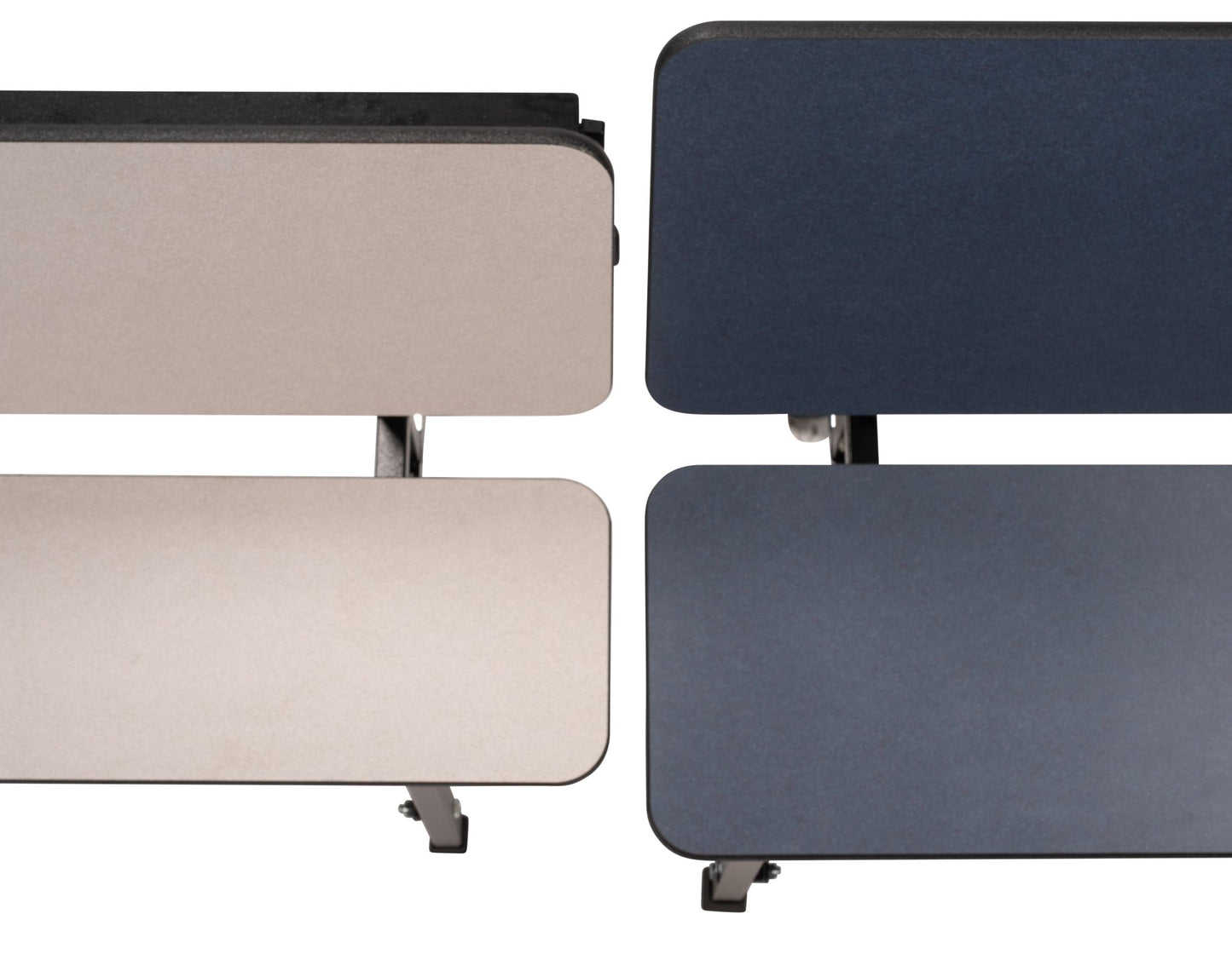 NPS ToGo Bench, 60", Particleboard Core (National Public Seating NPS-TGB60PBTM) - SchoolOutlet