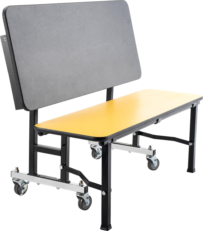 NPS ToGo Bench, 60", Particleboard Core (National Public Seating NPS-TGB60PBTM) - SchoolOutlet