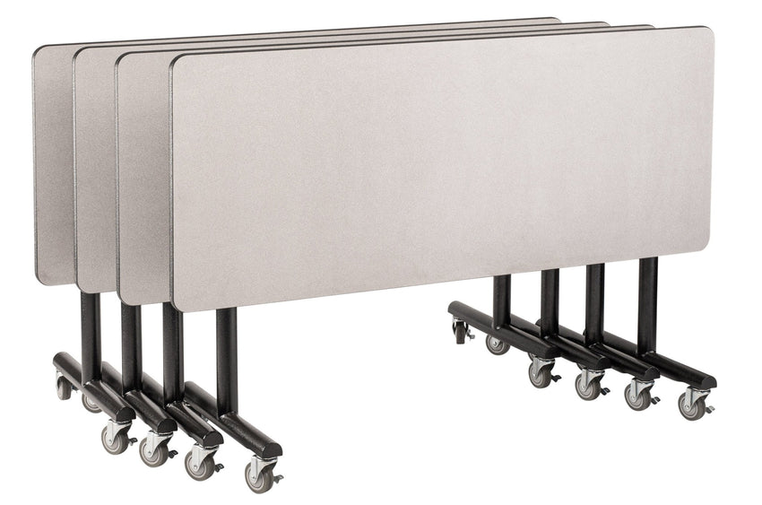 NPS ToGo Table, 24"x48", Particleboard Core (National Public Seating NPS-TGT2448PBTM) - SchoolOutlet