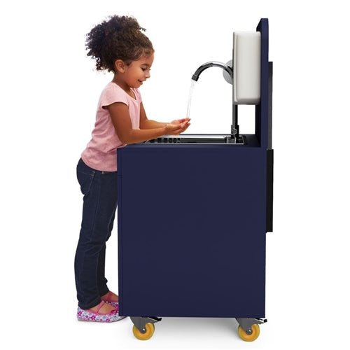 Nestl Space Kids Portable Hand Washing Station, Portable Sink 29" Child Height - SchoolOutlet