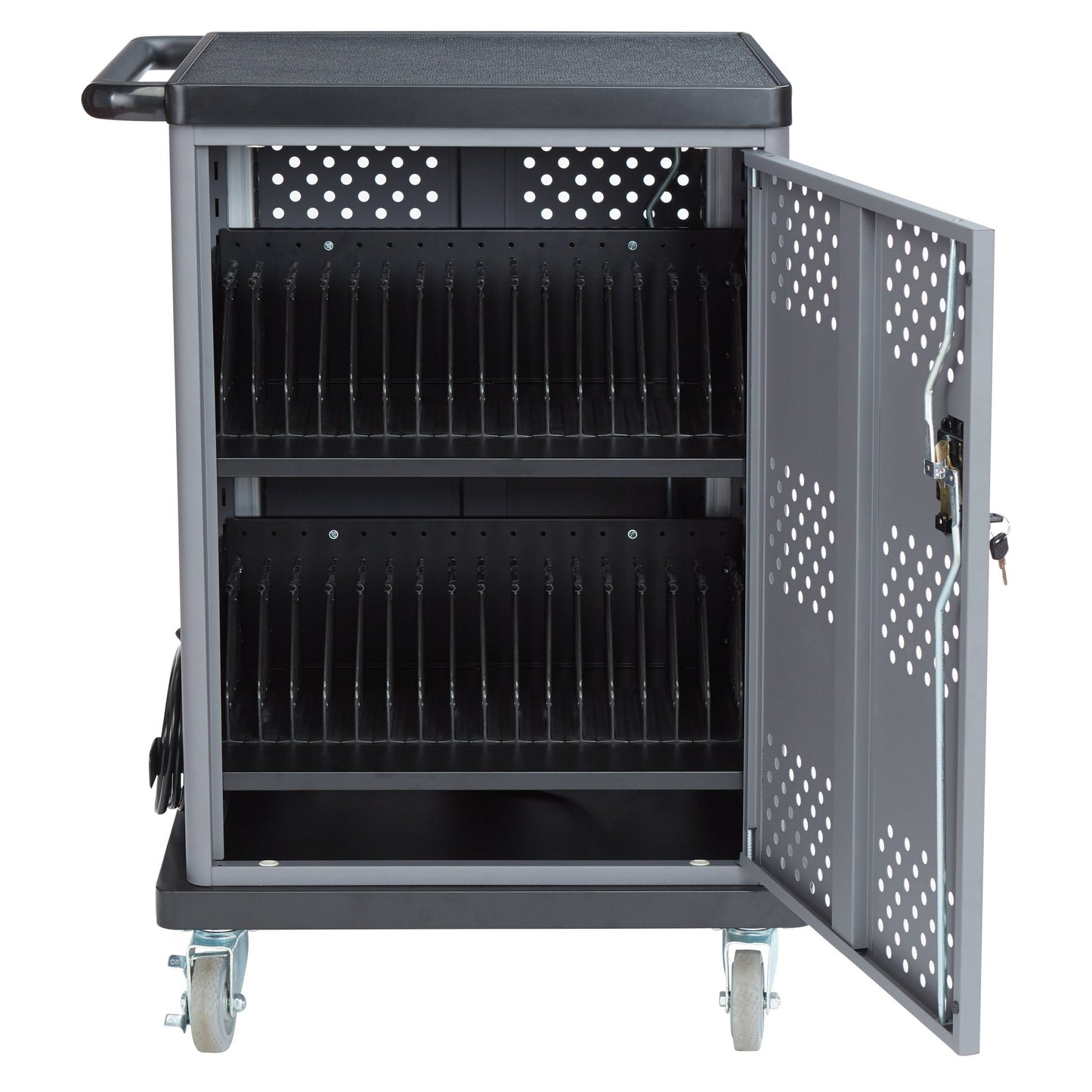 Oklahoma Sound 32-Device Duet Charging Cart (Oklahoma Sound OKL-DCC) - SchoolOutlet