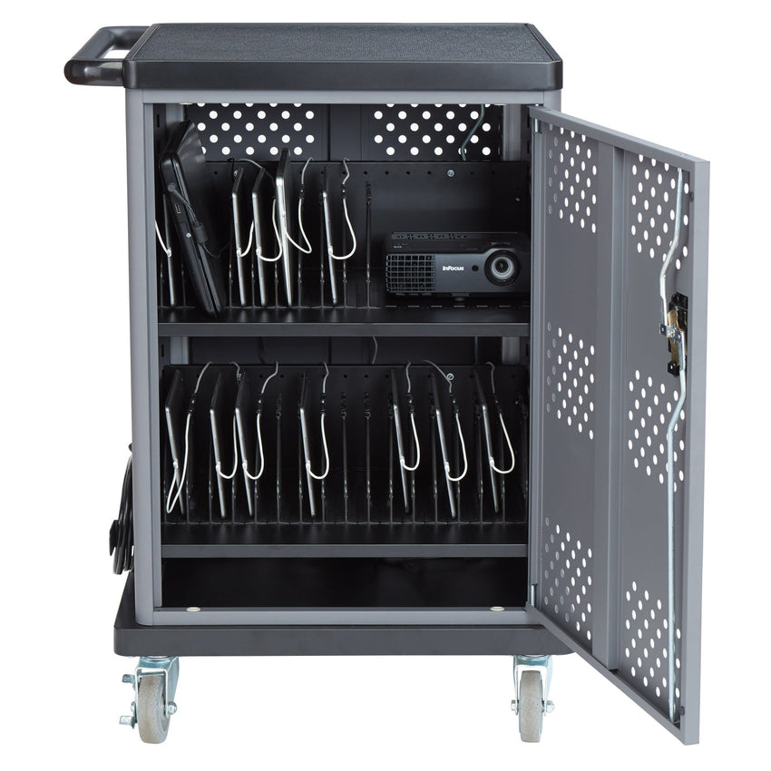 Oklahoma Sound 32-Device Duet Charging Cart (Oklahoma Sound OKL-DCC) - SchoolOutlet