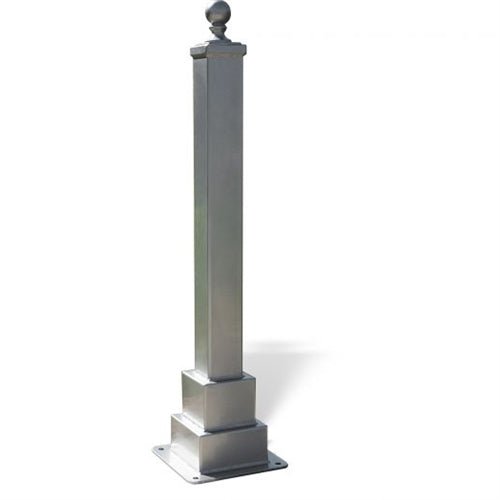 Hampton Series Charleston Bollard (3' H) (PLA-2003SM) - SchoolOutlet