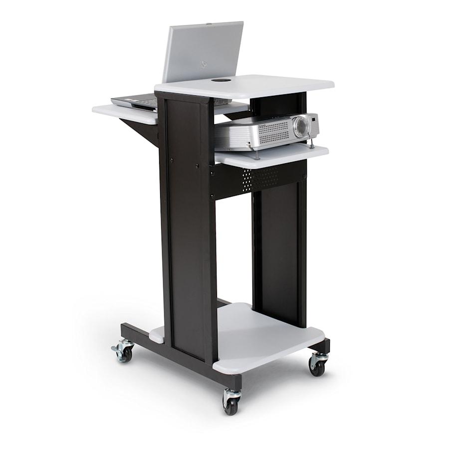 Mooreco Presentation Cart - Gray (MOR-89759)