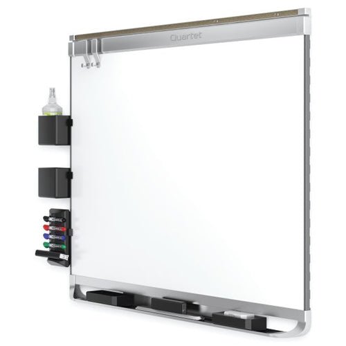 Quartet Prestige 2 Duramax Porcelain Magnetic Whiteboard with Aluminum Frame - 2'H x 3'W (Quartet QRT-P553AP2) - SchoolOutlet