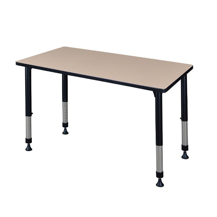 Regency Kee 42 x 24 in. Height Adjustable Classroom Activity Table - SchoolOutlet