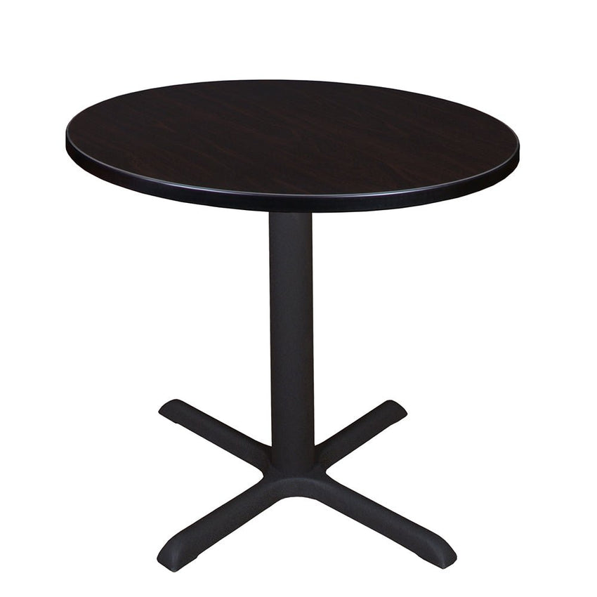 Regency Cain Small 30 in. Round X - Base Breakroom Table REG-TB30RND - SchoolOutlet