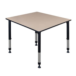 Regency Kee 48 in. Square Height Adjustable Classroom Activity Table