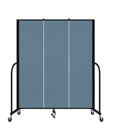 Screenflex FSL603 - 3 Panels Standard Portable Room Divider 5'9" L x 6' H