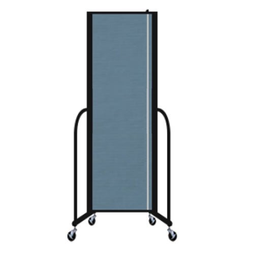 Screenflex FSL809 - 9 Panels Standard Portable Room Divider 16' 9" L x 8' H - SchoolOutlet