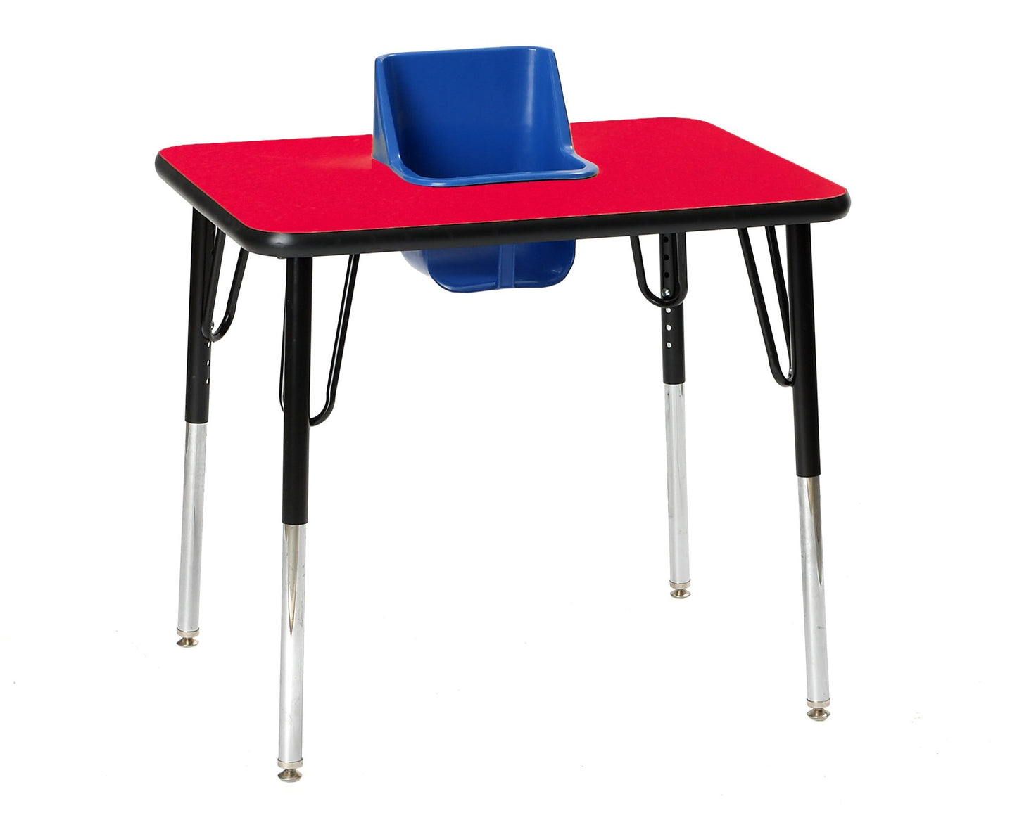 One-Seat Rectangular Toddler Table 30"W X 24"L (Toddler Tables TOD-TT1) - SchoolOutlet