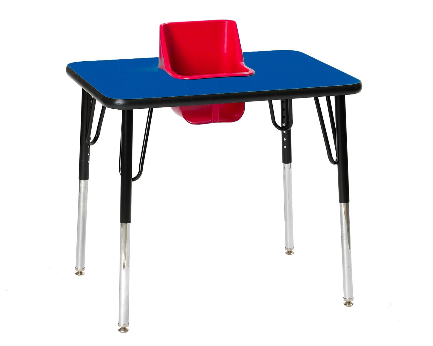 One-Seat Rectangular Toddler Table 30"W X 24"L (Toddler Tables TOD-TT1) - SchoolOutlet