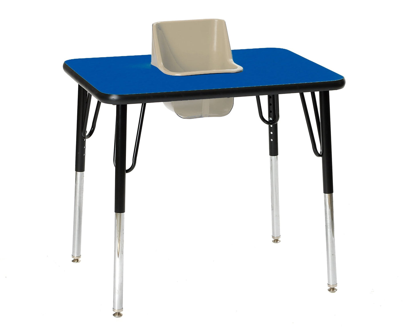 One-Seat Rectangular Toddler Table 30"W X 24"L (Toddler Tables TOD-TT1) - SchoolOutlet