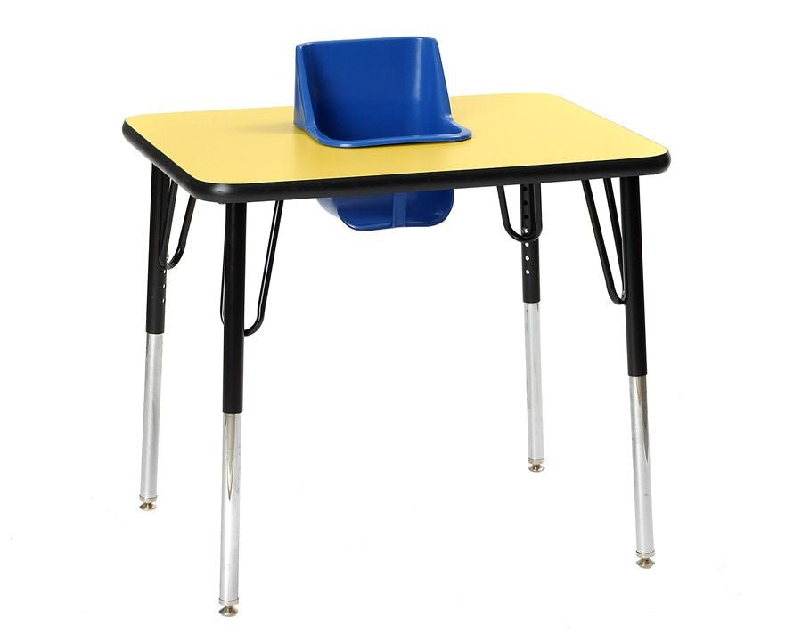 One-Seat Rectangular Toddler Table 30"W X 24"L (Toddler Tables TOD-TT1) - SchoolOutlet
