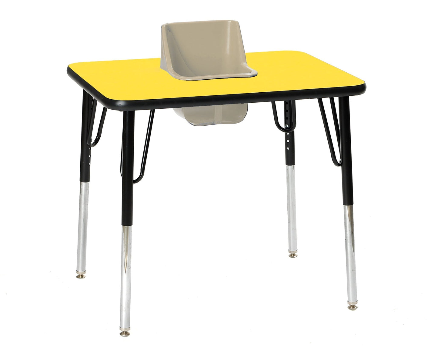 One-Seat Rectangular Toddler Table 30"W X 24"L (Toddler Tables TOD-TT1) - SchoolOutlet