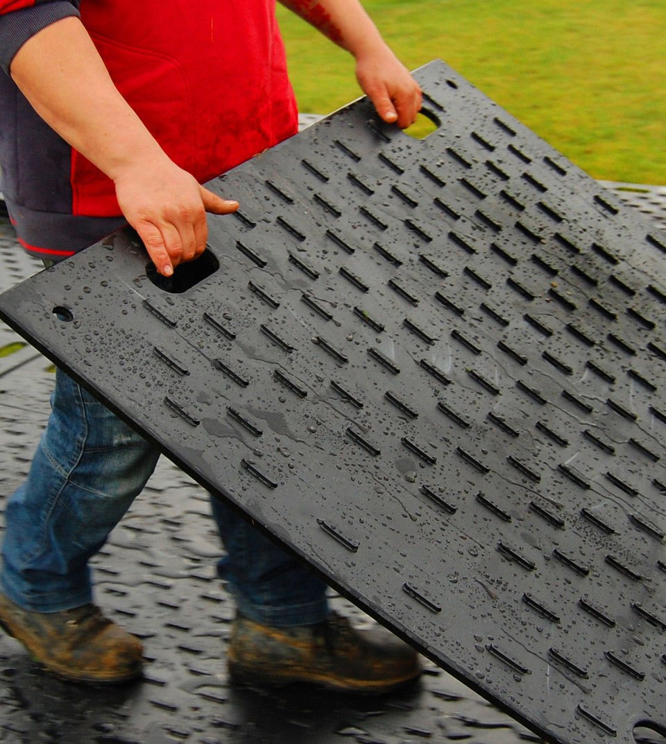 Ground Protection Mats 4' x 8' (Bulk Pack) - SchoolOutlet