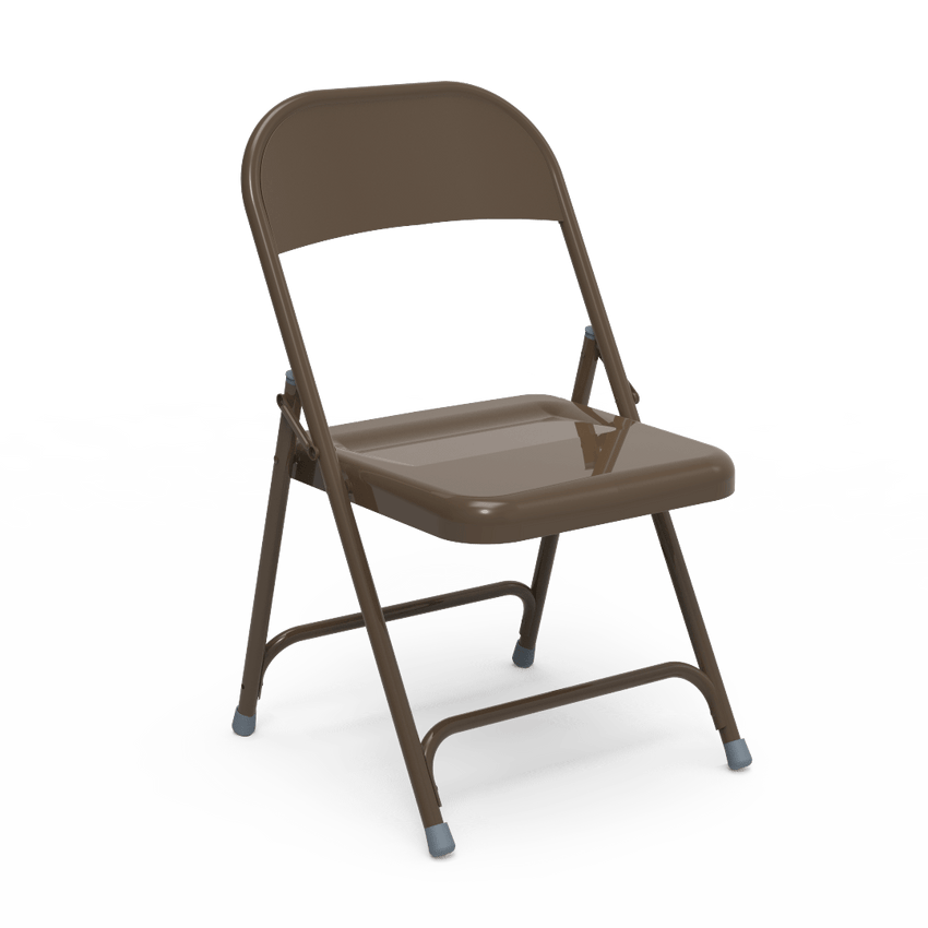 Virco 162 - Premium Steel Folding Chair with 1 Rear Leg Brace (Virco 162) - SchoolOutlet