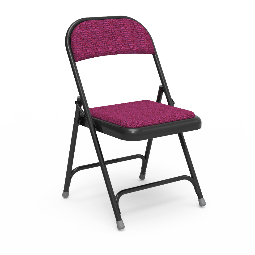 Pink padded folding chair deals