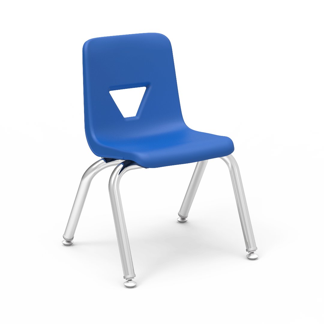 Virco 2012 - 2000 Series 4-Legged Stack Chair - 12" Seat Height (Virco 2012) - SchoolOutlet