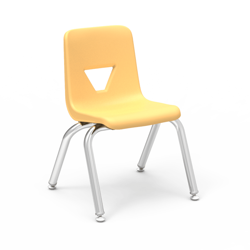 Virco 2012 - 2000 Series 4-Legged Stack Chair - 12" Seat Height (Virco 2012) - SchoolOutlet