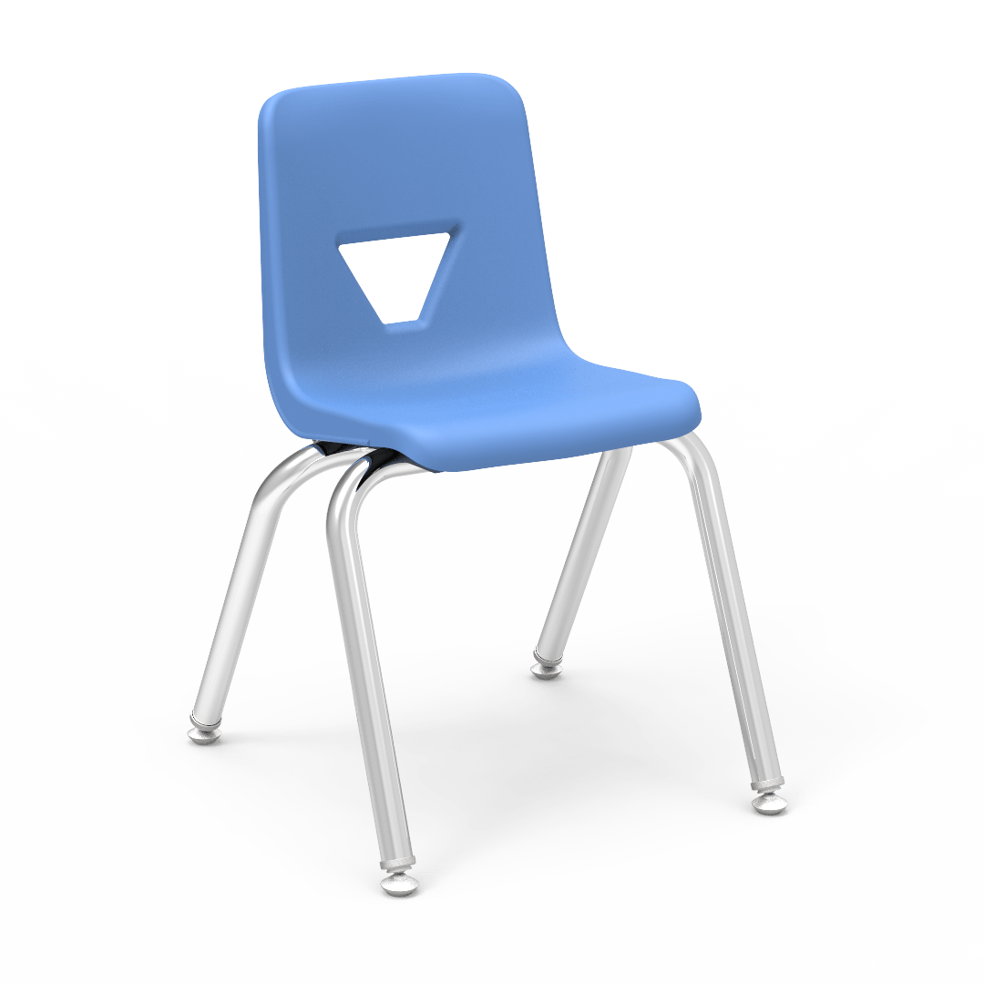 Virco 2014 - 2000 Series 4-Legged Stack Chair - 14" Seat Height (Virco 2014) - SchoolOutlet