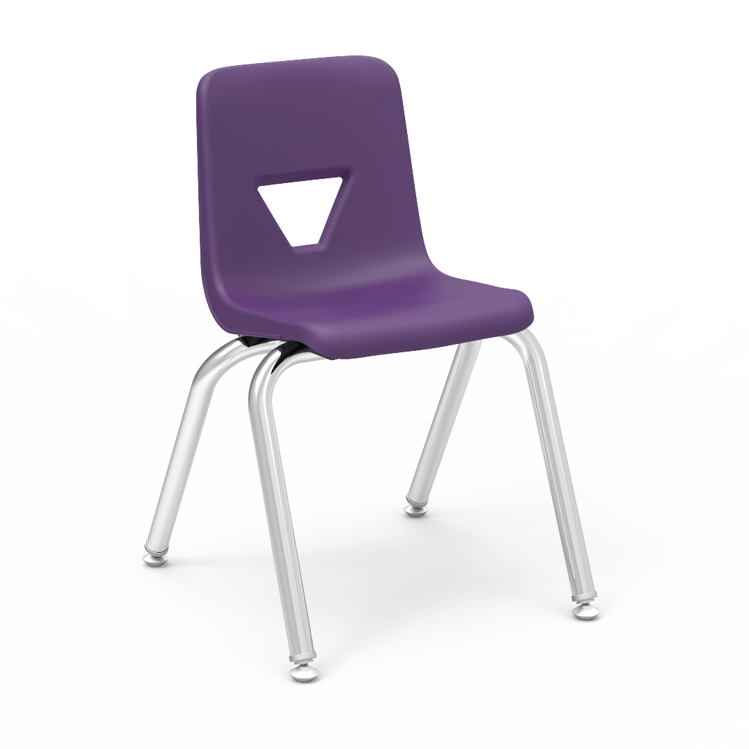 Virco 2014 - 2000 Series 4-Legged Stack Chair - 14" Seat Height (Virco 2014) - SchoolOutlet