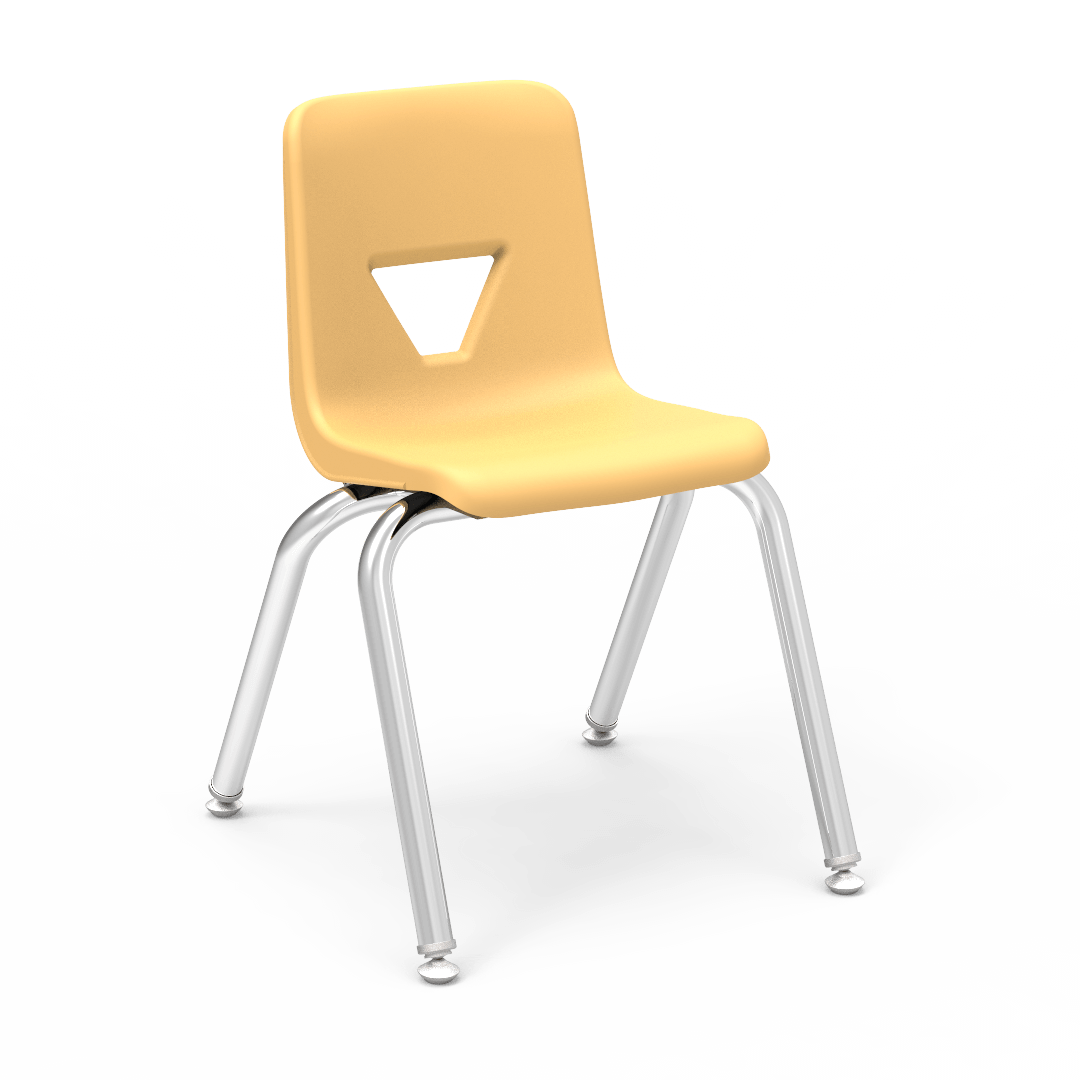 Virco 2014 - 2000 Series 4-Legged Stack Chair - 14" Seat Height (Virco 2014) - SchoolOutlet