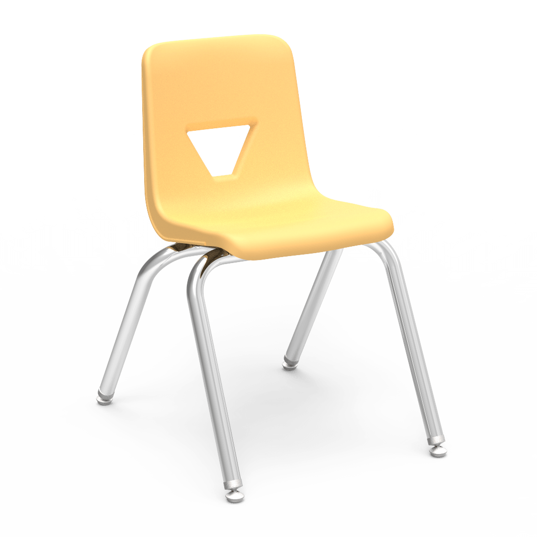 Virco 2016 - 2000 Series 4-Legged Stack Chair - 16" Seat Height (Virco 2016) - SchoolOutlet