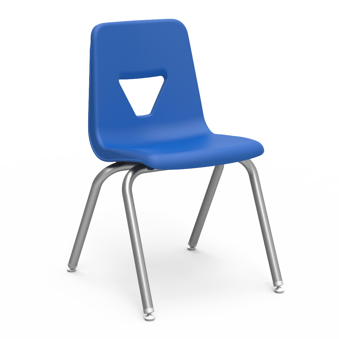 Virco 2018 - 2000 Series 4-Legged Stack Chair - 18" Seat Height (Virco 2018) - SchoolOutlet