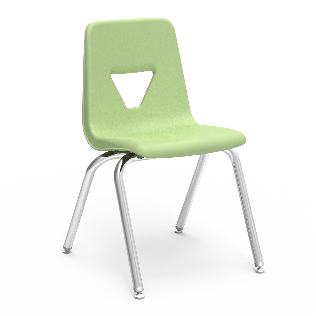 Virco 2018 - 2000 Series 4-Legged Stack Chair - 18" Seat Height (Virco 2018) - SchoolOutlet