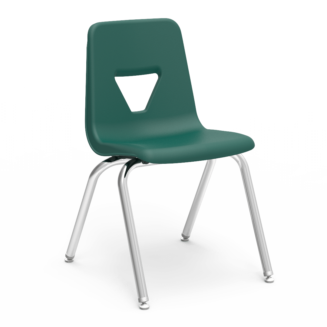 Virco 2018 - 2000 Series 4-Legged Stack Chair - 18" Seat Height (Virco 2018) - SchoolOutlet