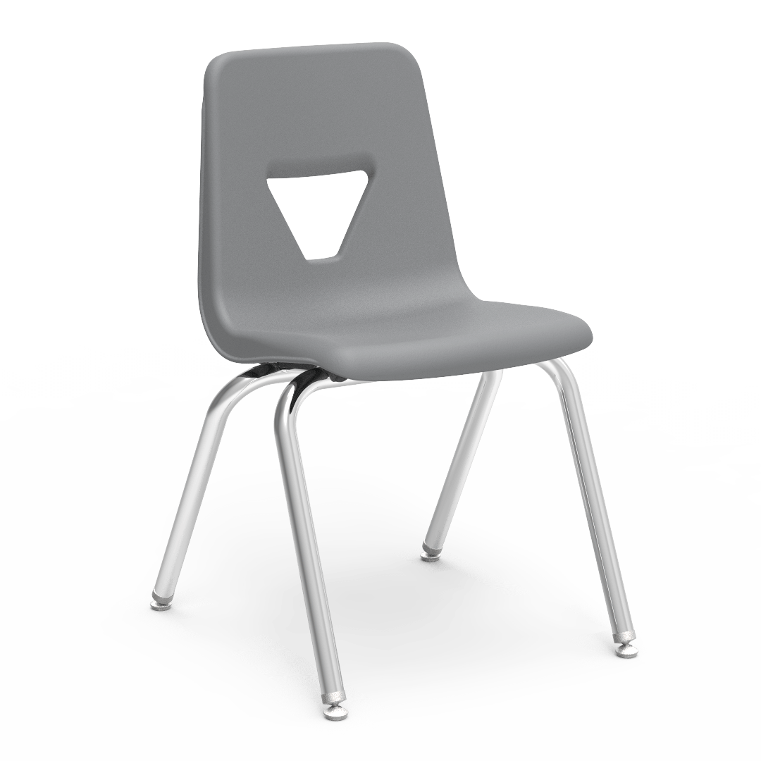 Virco 2018 - 2000 Series 4-Legged Stack Chair - 18" Seat Height (Virco 2018) - SchoolOutlet